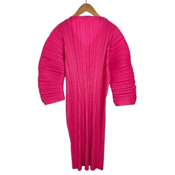 GORMAN Pleated Dress Hot Pink NEW s8 (Fits 8-16) - Picture 2 of 11